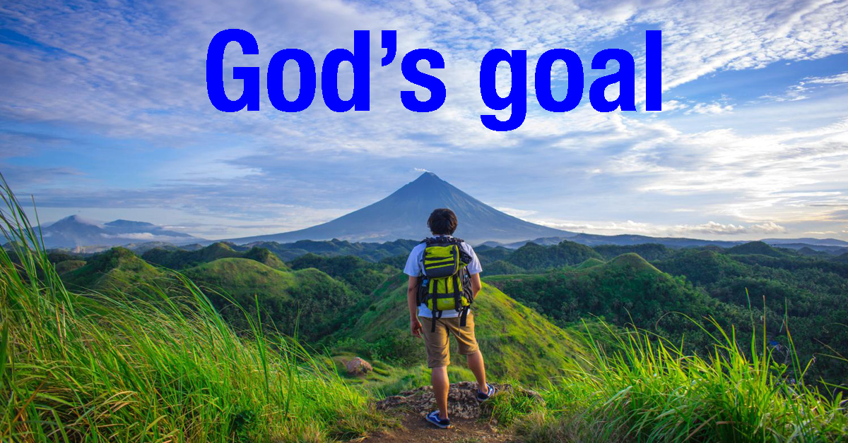 God’s goal