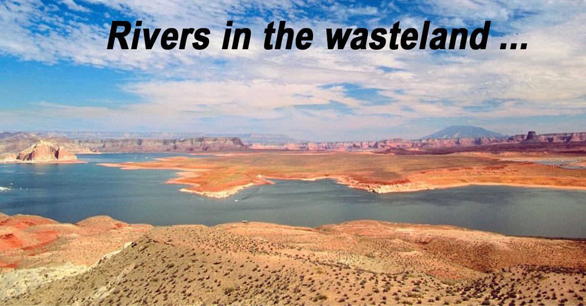 Rivers in the wasteland