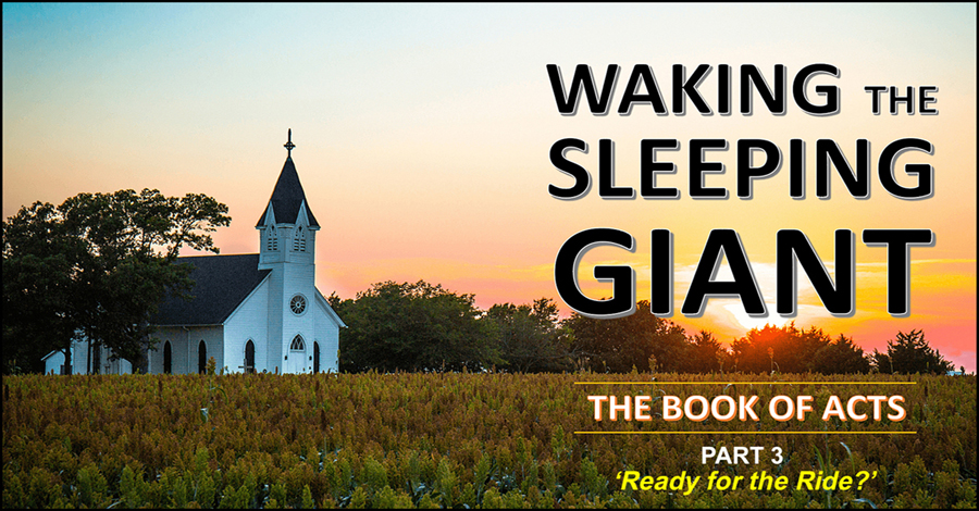 Waking the Sleeping GiantReady for the ride?